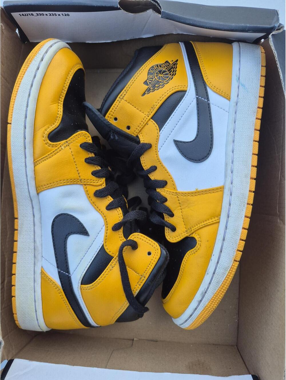 Air Jordan 1 Mid Taxi Men’s Preowned OG Box Mens 9.5